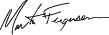 Marta Ferguson's signature